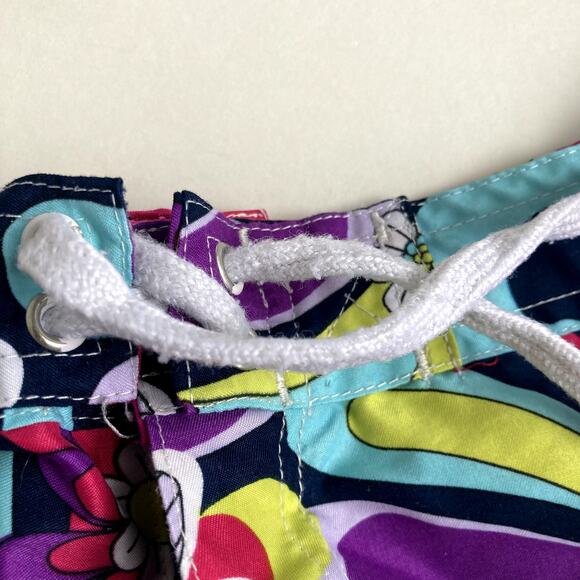 Kanu Surf Retro Hippie Floral Board Shorts - 5 - Picture 3 of 8